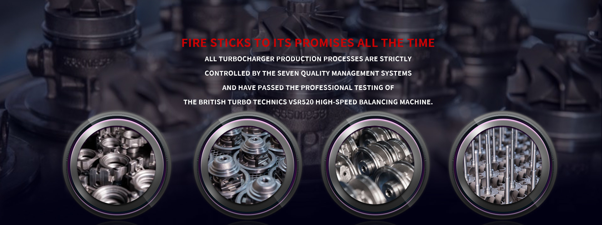 Kalite turboşarj Fabrika