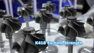 Türbin Çarkı Bıçağı Malzemesi: K418