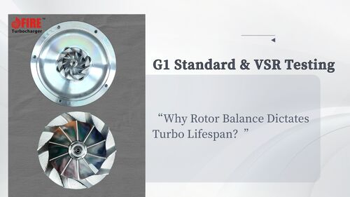 Latest company news about Rotor Dengelemesinin Turbo Ömrünü Belirlemesi: G1 Standardı ve VSR Testini Anlamak